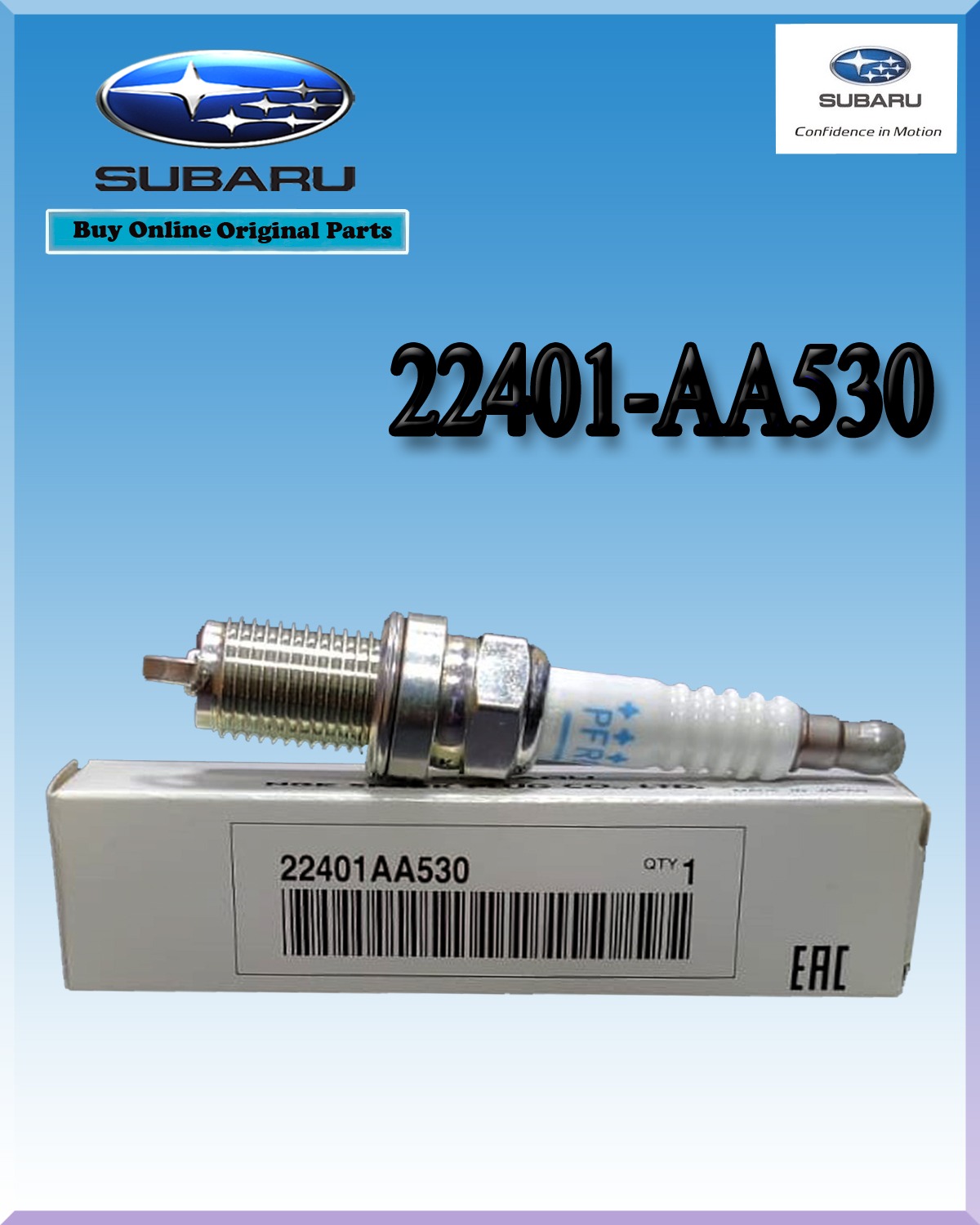 22401AA530 subaru spark plug